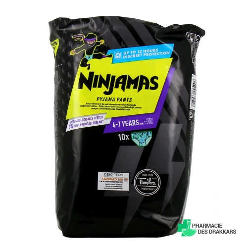 Pampers Ninjamas Pyjama Pants Sous-Vêtement Absorbant
