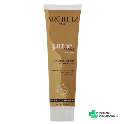 Argiletz Masque Argile Jaune