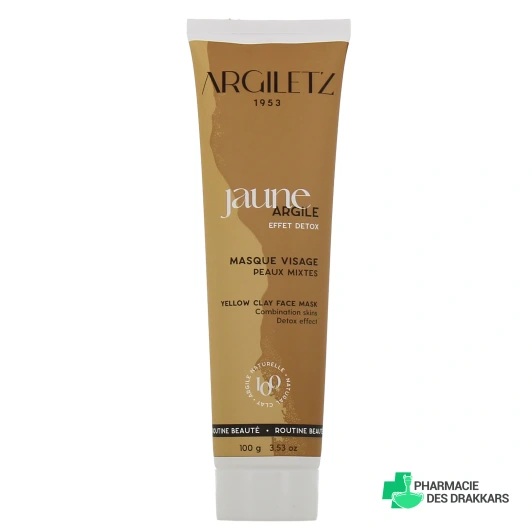 Argiletz Masque Argile Jaune