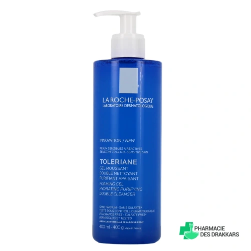 Toleriane Gel Nettoyant Moussant Purifiant Visage
