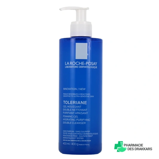 Toleriane Gel Nettoyant Moussant Purifiant Visage