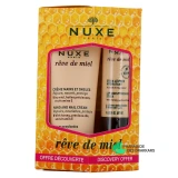 Nuxe Rêve de Miel Crème Mains et Ongles + Stick Lèvres Hydratant - Vue 360°