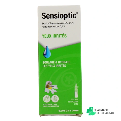 Sensioptic Solution Yeux irrités
