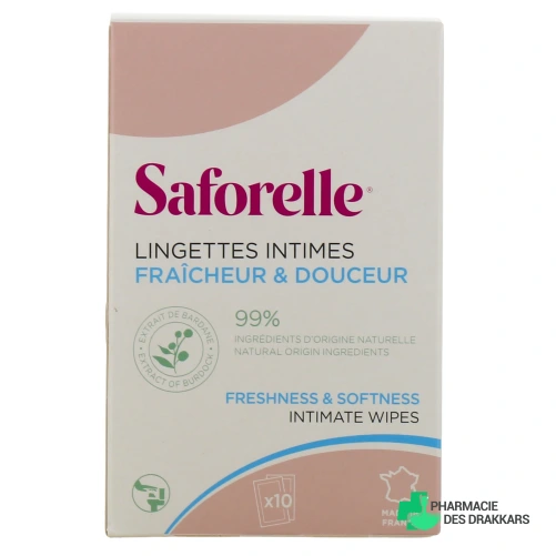 Saforelle Lingettes Intimes