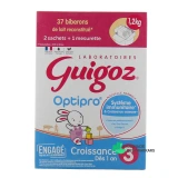 Guigoz Optipro Croissance Lait 3ème âge - Vue 360°