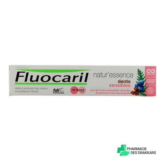 Fluocaril Natur'essence Dentifrice Dents sensibles