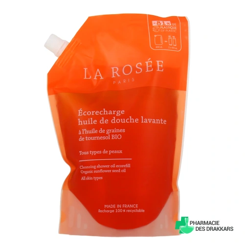 La Rosée Huile de douche lavante
