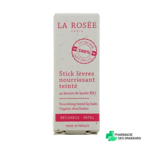 La Rosée Stick Lèvres Nourrissant Rechargeable