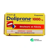 Doliprane Suppositoire - Vue 360°