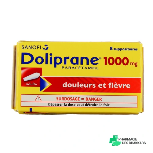 Doliprane Suppositoire