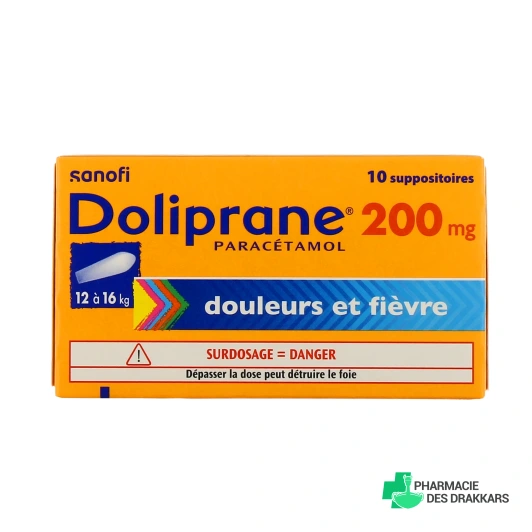 Doliprane Suppositoire