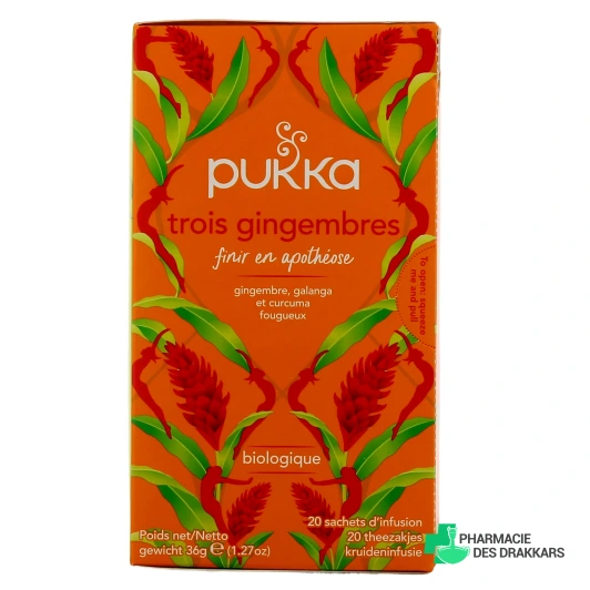 Pukka Tisane Trois Gingembres Bio