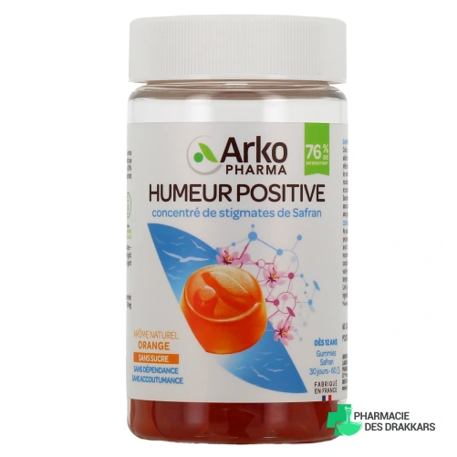 Arkopharma Humeur Positive Safran Gummies