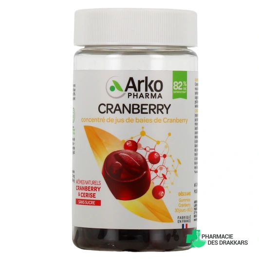 Arkopharma Cranberry Gummies Confort Urinaire