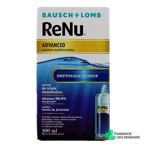 Renu Advanced Solution Multifonctions pour Lentilles de Contact