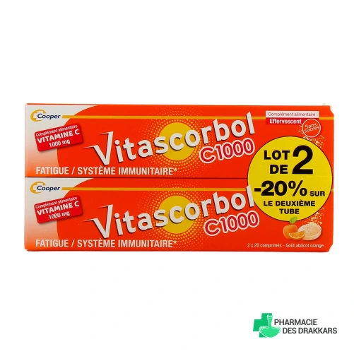 Vitascorbol Vitamine C 1000