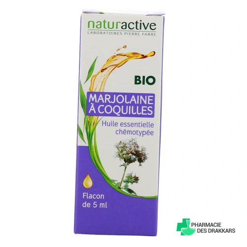 Naturactive Huile Essentielle Marjolaine à Coquilles Bio