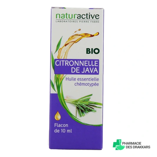 Naturactive Huile Essentielle Citronnelle de Java Bio