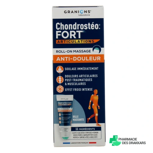 Chondrostéo Fort Roll-on Massage Anti-douleur