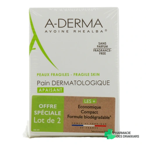 A-Derma Pain Dermatologique Apaisant - Vue 360°