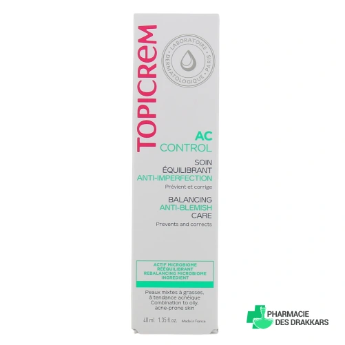 Topicrem AC Control Soin Equilibrant Anti-Imperfection
