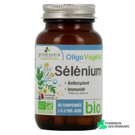 3 Chênes Oligo Végétal Sélénium