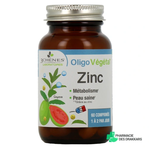 3 Chênes Oligo Végétal Zinc