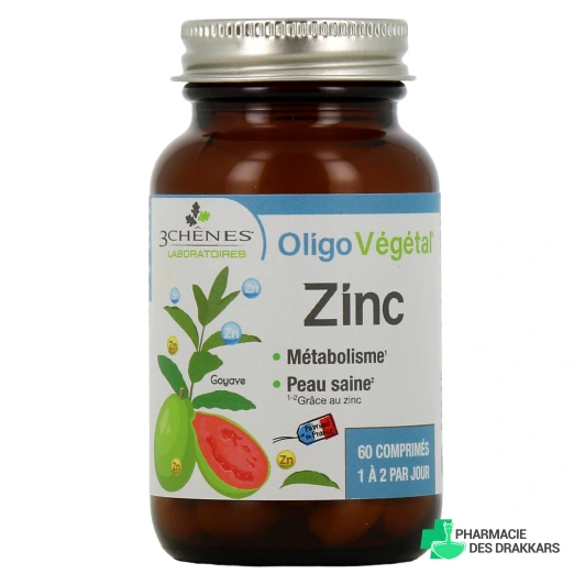 3 Chênes Oligo Végétal Zinc