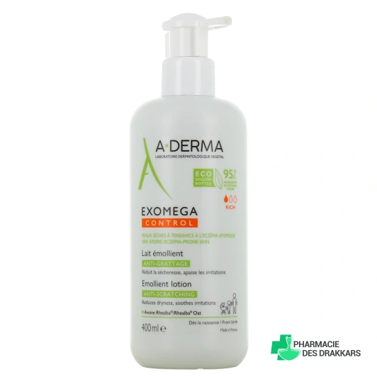 A-Derma Exomega Control Lait Emollient Anti-Grattage