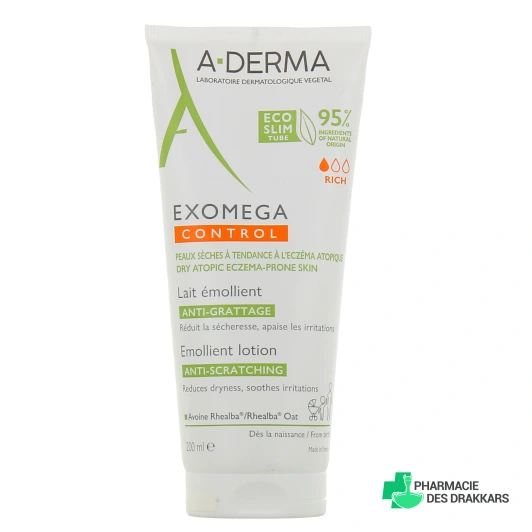 A-Derma Exomega Control Lait Emollient Anti-Grattage