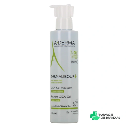 A-Derma Dermalibour + Cica Gel Moussant