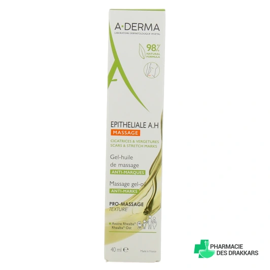 A-Derma Gel-huile de massage Epitheliale A.H