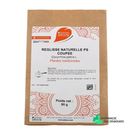Iphym Réglisse Naturelle Racine Coupée