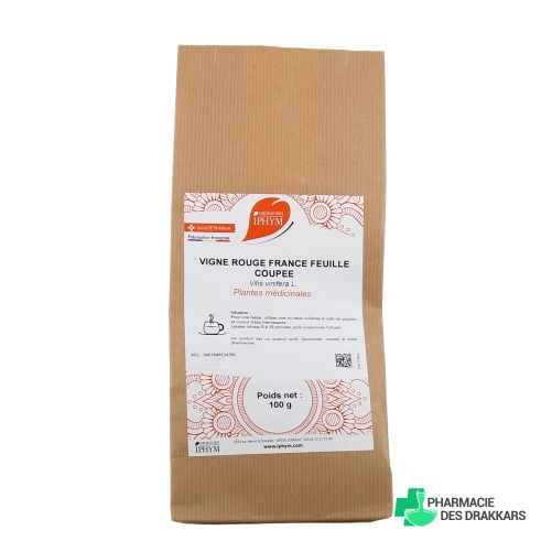 Iphym Vigne Rouge France Feuille Coupée