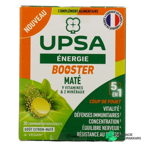 UPSA Energie Booster Effet Coup de Fouet - Vue 360°