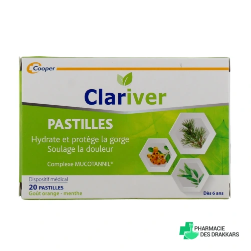 Clariver Pastilles Maux de Gorge