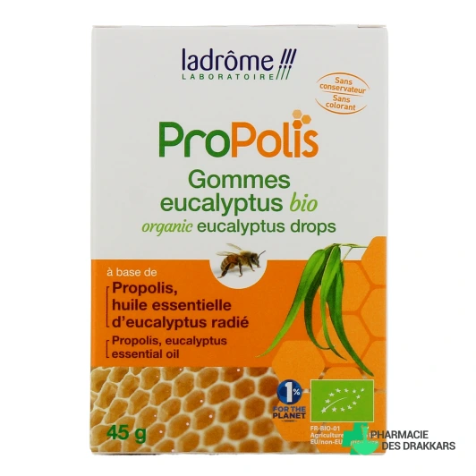 Ladrôme ProPolis Gommes Propolis Eucalyptus Bio
