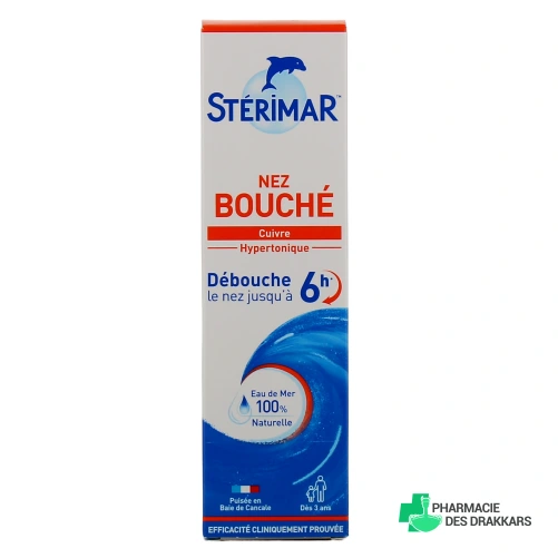 Stérimar Nez Bouché Cuivre Hypertonique