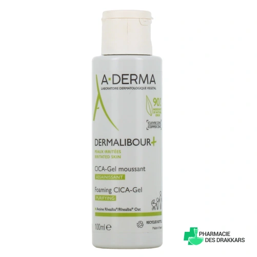 A-Derma Dermalibour + Cica Gel Moussant