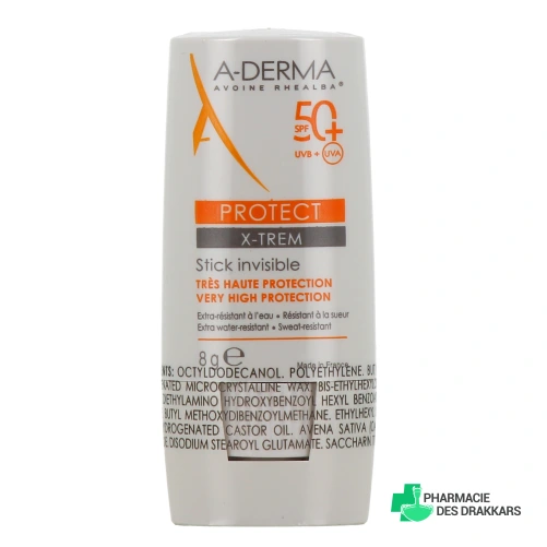 A-Derma Protect X-Trem Stick Solaire Invisible SPF50+