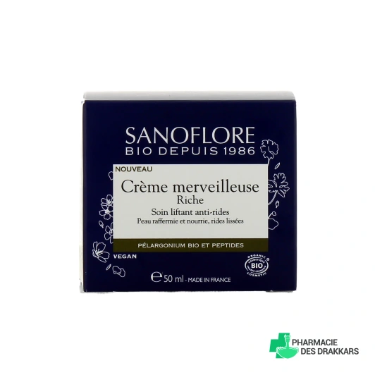 Sanoflore Crème Merveilleuse Riche