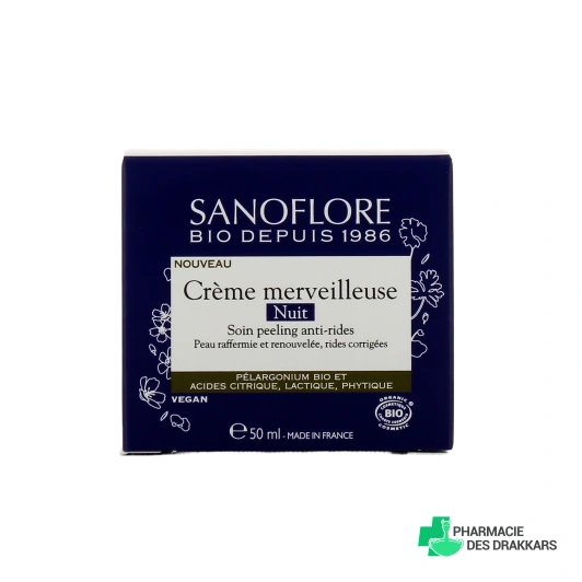 Sanoflore Crème Merveilleuse Nuit