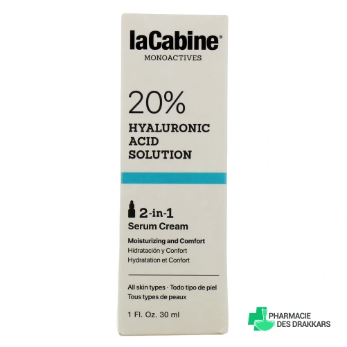 LaCabine Sérum Crème 20% Acide Hyaluronique
