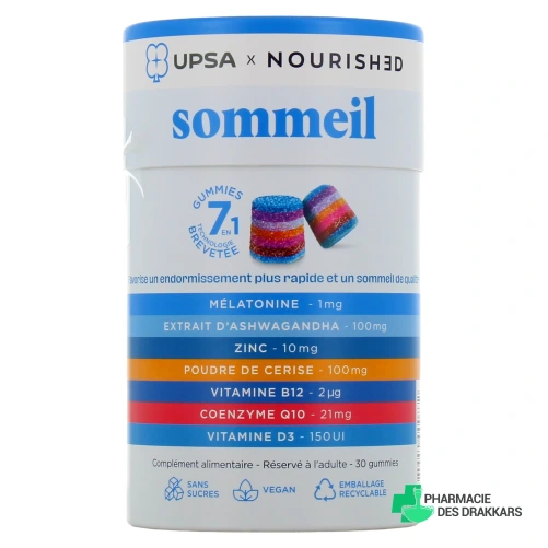 UPSA Gummies 7 en 1 Sommeil