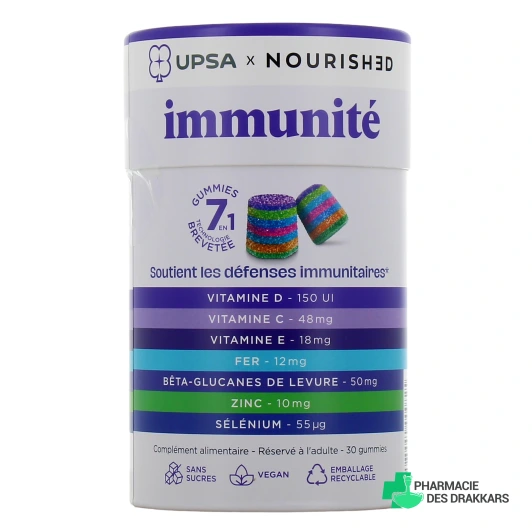 UPSA Gummies 7 en 1 Immunité