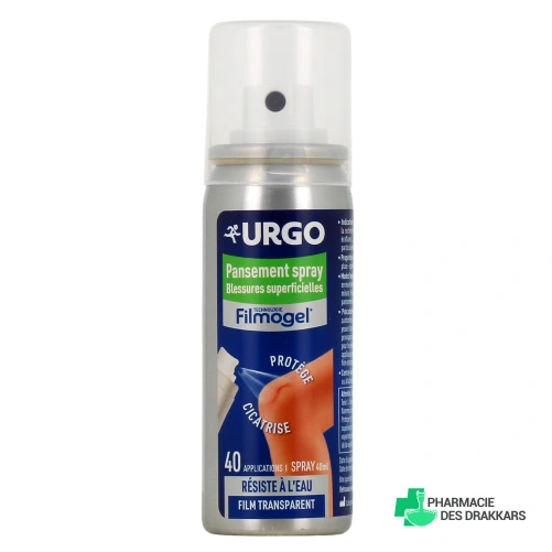 Urgo Pansement Spray Blessures Superficielles - Vue 360°