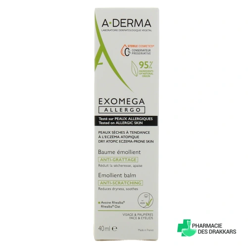 A-Derma Exomega Allergo Baume Emollient