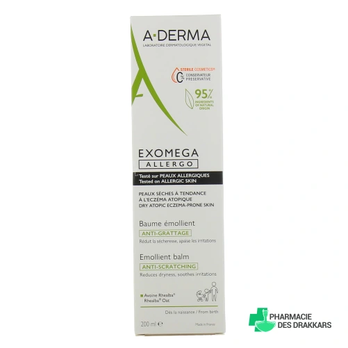 A-Derma Exomega Allergo Baume Emollient