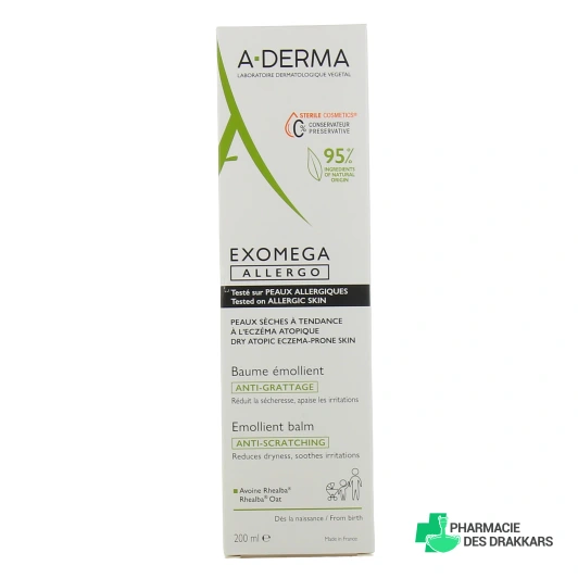 A-Derma Exomega Allergo Baume Emollient