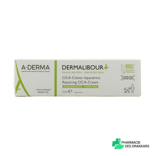 A-Derma Dermalibour + Cica Crème Réparatrice